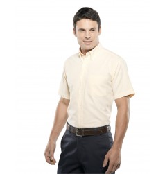 C0604 Camisa Oxford Manga Corta para Caballero